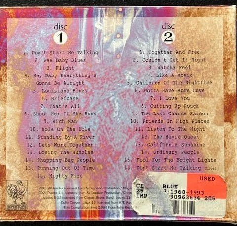 Climax Blues Band – 25 Years 1968–1993 (2CD, Compilation, 1994, Repertoire Records REP 4310-WO) - Maple City Music