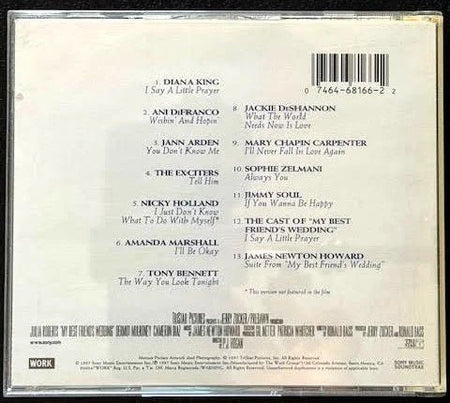 Various – My Best Friend's Wedding (Music From The Motion Picture) (Used) - Maple City Music
