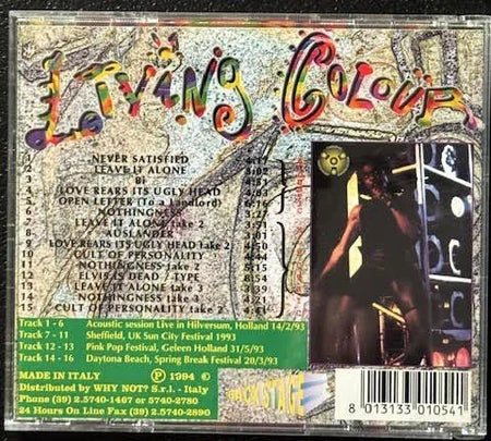 Living Colour – 4 Never Satisfied Friends (Used) - Maple City Music