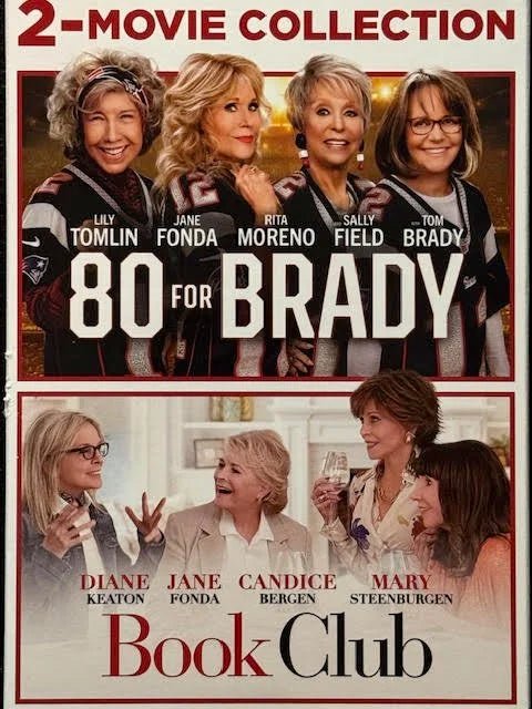 2-Movie Collection: 80 for Brady / Book Club (DVD, 2-Movie Collection, Paramount Pictures Home Entertainment) - Maple City Music