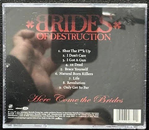 Brides Of Destruction – Here Come The Brides (CD, Album, Enhanced, 2004, Sanctuary 06076-84674-2) - Maple City Music