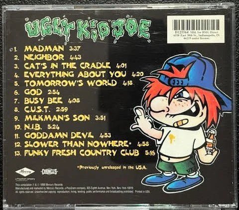 Ugly Kid Joe – The Very Best Of Ugly Kid Joe - As Ugly As It Gets (CD, 1998, Mercury / Chronicles 314 558 820-2) - Maple City Music