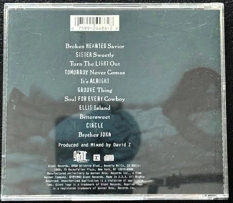 Big Head Todd And The Monsters – Sister Sweetly (CD, 1993, Giant Records 9 24486-2) - Maple City Music