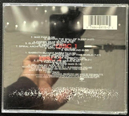 Black Sabbath – Reunion (2 × CD, Album, 1998, Epic E2K 69115) - Maple City Music