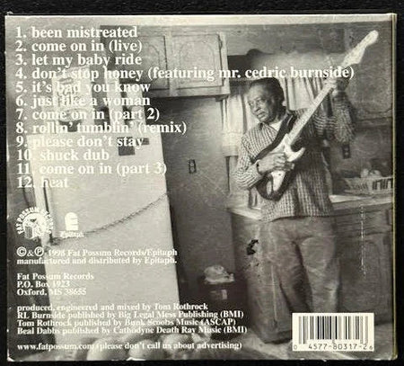 R.L. Burnside – Come On In (Used) - Maple City Music