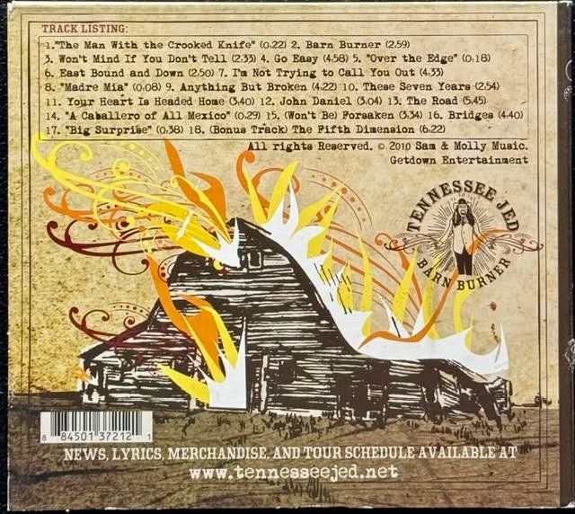 Tennessee Jed – Barn Burner (CD, 2010, Getdown Entertainment) - Maple City Music