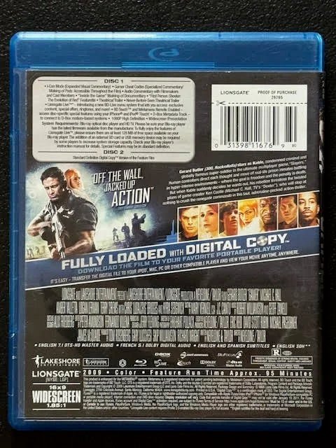 Gamer — Unleash Him (DVD, 2-Disc Special Edition, 2009, Lionsgate Films) - Maple City Music