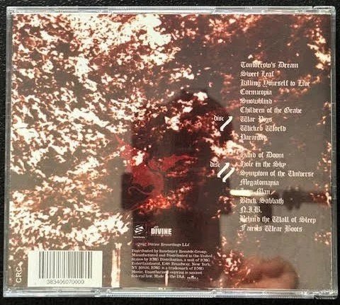 Black Sabbath – Past Lives (2 × CD, Album, Club Edition, 2002, Sanctuary BG2 84561) - Maple City Music