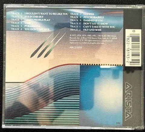 The Alan Parsons Project – The Best Of The Alan Parsons Project (Used) - Maple City Music