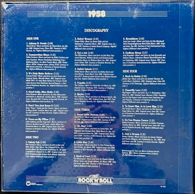 Various – The Rock 'N' Roll Era 1958 (New) - Maple City Music