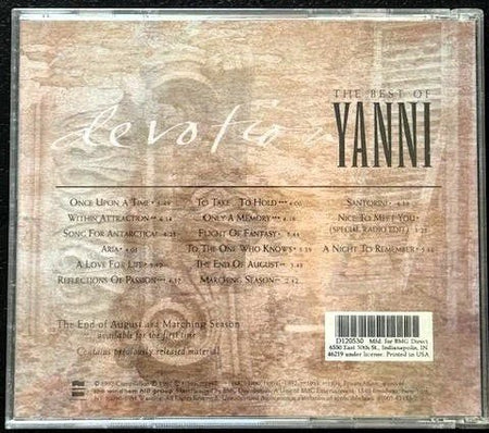Yanni – Devotion: The Best Of Yanni (Used) - Maple City Music