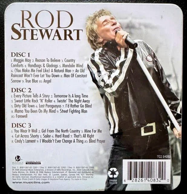 Rod Stewart – Collector’s Edition (3xCD, 2008, Madacy TC2 54083) - Maple City Music