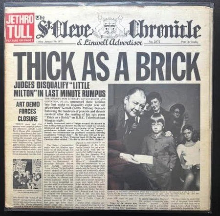 Jethro Tull – Thick As A Brick (Used) - Maple City Music