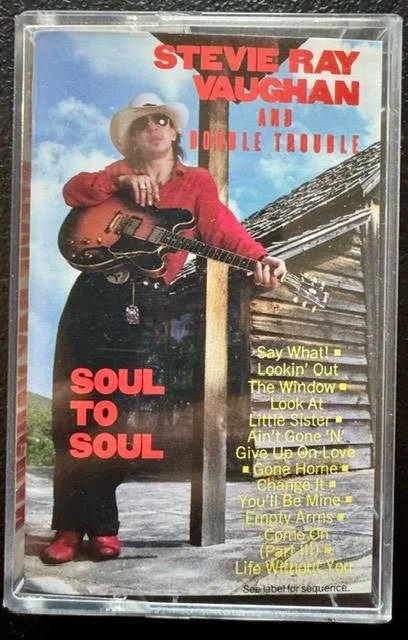Stevie Ray Vaughan And Double Trouble – Soul To Soul (Cassette, 1985, Epic FET 40036) - Maple City Music