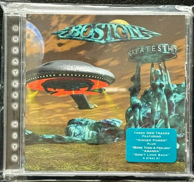 Boston – Greatest Hits (CD, Compilation, 1997, Epic 67622-2) - Maple City Music