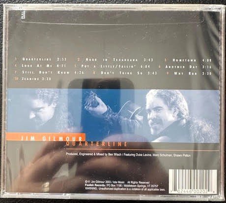 Jim Gilmour – Quarterline (New) - Maple City Music