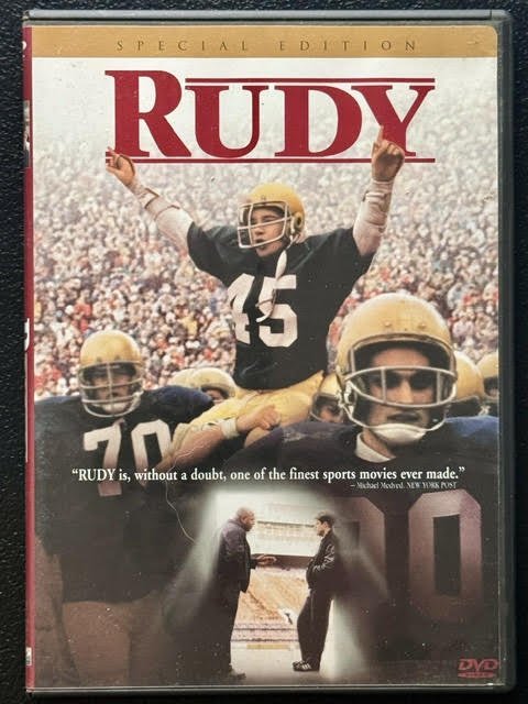 Rudy – Special Edition (DVD, Columbia Pictures / Sony Pictures) - Maple City Music