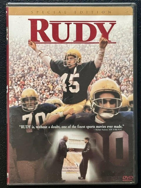 Rudy – Special Edition (DVD, Columbia Pictures / Sony Pictures) - Maple City Music
