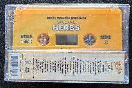 Metal Fingers – Special Herbs Vol. 1 & 2 (Cassette, 2025, Rhymesayers Entertainment RSE0382-4) - Maple City Music
