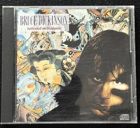 Bruce Dickinson – Tattooed Millionaire (CD, Album, DADC, 1990, Columbia CK 46139) - Maple City Music