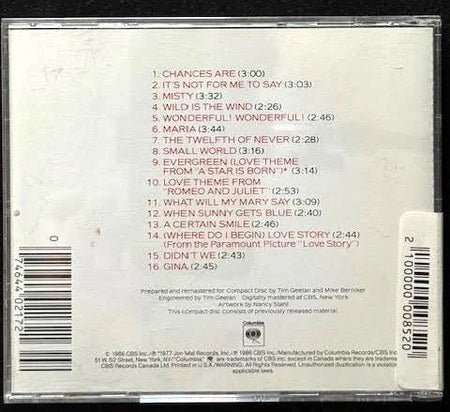 Johnny Mathis – 16 Most Requested Songs (Used) - Maple City Music