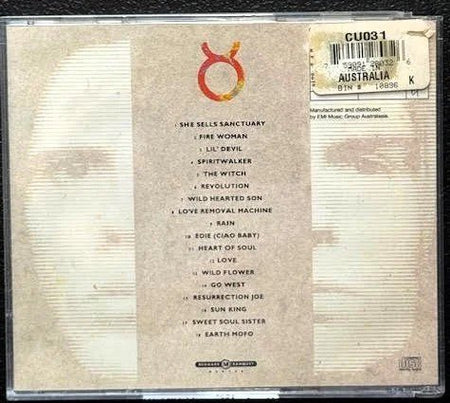 The Cult – Pure Cult (For Rockers Ravers Lovers And Sinners) (CD, Compilation, 1993, Beggars Banquet BEGR 130 / Virgin 0777 7 868062 8) - Maple City Music