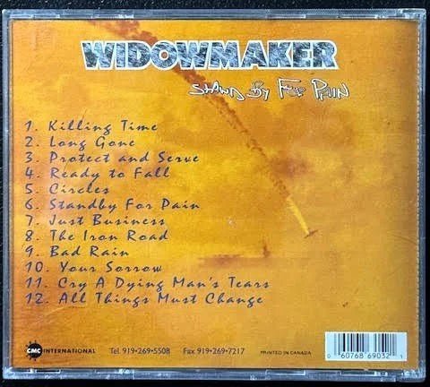 Widowmaker – Stand By For Pain (Used) - Maple City Music