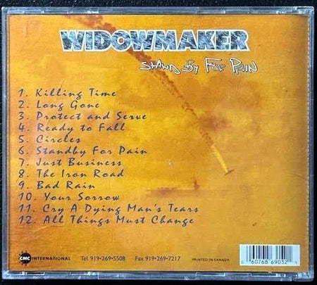 Widowmaker – Stand By For Pain (Used) - Maple City Music