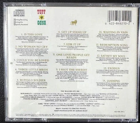 Bob Marley And The Wailers – Legend (The Best Of Bob Marley And The Wailers) (CD, Compilation, Remastered, 1990, Tuff Gong 422-846 210-2) - Maple City Music