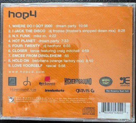 hop4 – a bumptnump electronic loopgroove compilation from the green mountains (CD, Compilation, Halogen Records) - Maple City Music