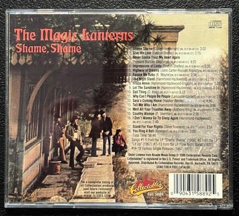 The Magic Lanterns – Shame Shame (CD, 1998, Collectables COL 5889) - Maple City Music
