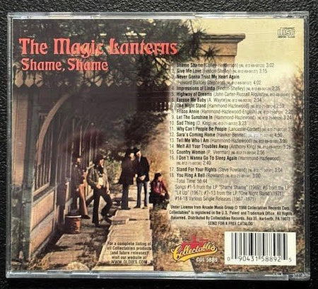 The Magic Lanterns – Shame Shame (CD, 1998, Collectables COL 5889) - Maple City Music