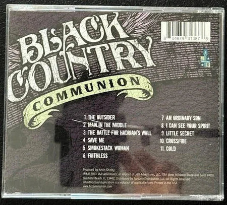 Black Country Communion – 2 (CD, 2011, J&R Adventures PRAR931387) - Maple City Music