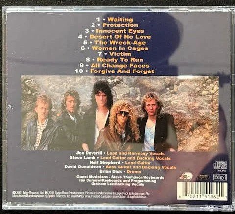 Tygers Of Pan Tang – The Wreck-Age (CD, 2001, Spitfire Records 6-70211-5106-2) - Maple City Music