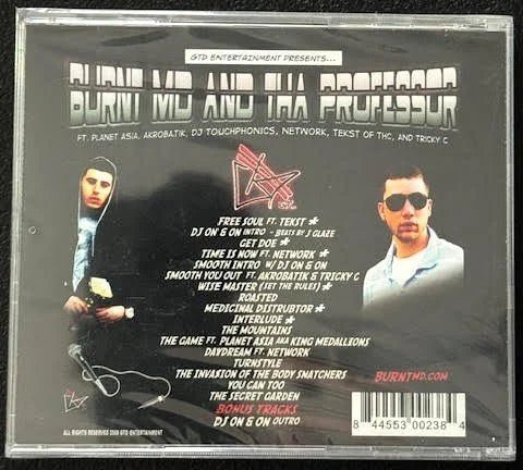 Burnt MD & Tha Professor – Burnt MD and Tha Professor (CD, Album/Compilation, Late 2000s, GTD Entertainment) - Maple City Music