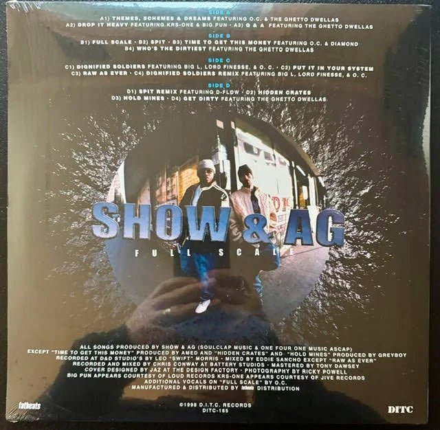 Showbiz & A.G. – Full Scale (2xLP, 2026, D.I.T.C. Records DITC-165) - Maple City Music