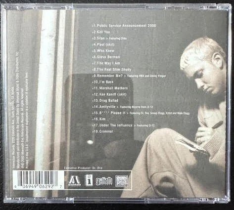Eminem – The Marshall Mathers LP (CD, 2000, Aftermath Entertainment / Interscope Records / Web Entertainment 069490629-2) - Maple City Music