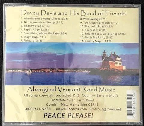 Davey Davis And His Band Of Friends – Too Pretty For Words (CD, Early 2000s, Country Eastern Music) - Maple City Music