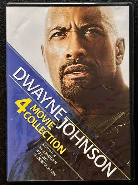 Dwayne Johnson 4-Movie Collection (DVD, Multi-Studio Collection) - Maple City Music
