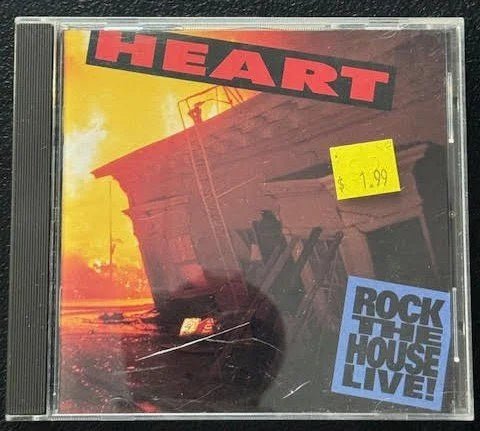 Heart – Rock The House Live! (CD, 1991, Capitol Records CDP 595797) - Maple City Music