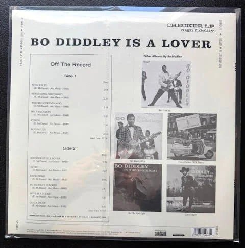 Bo Diddley – Bo Diddley Is A... Lover (LP, 2014, Sundazed Music LP 5486) - Maple City Music