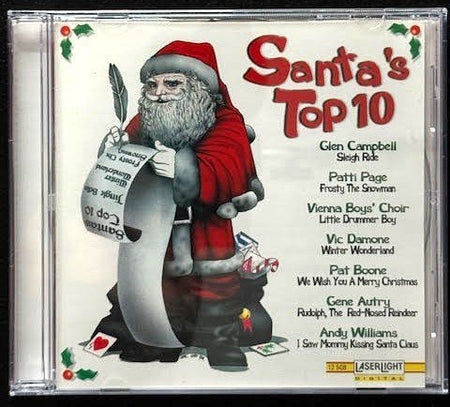 Various – Santa's Top 10 (Used) - Maple City Music