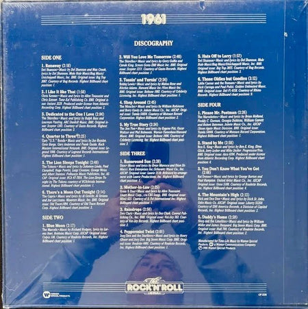 Various – The Rock 'N' Roll Era 1961 (New) - Maple City Music
