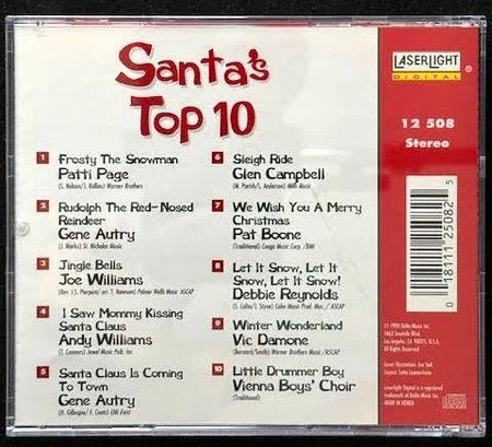Various – Santa's Top 10 (Used) - Maple City Music