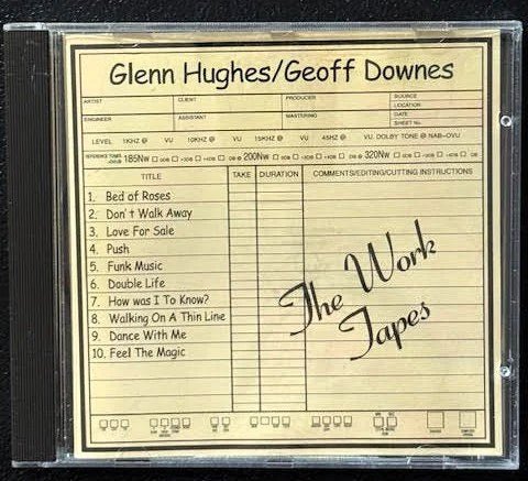 Glenn Hughes / Geoff Downes – The Work Tapes (CD, Album, Blueprint BP285CD) - Maple City Music