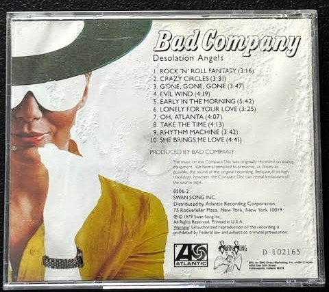 Bad Company – Desolation Angels (Used) - Maple City Music