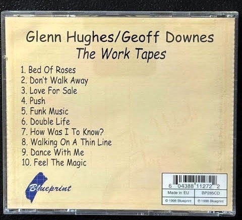 Glenn Hughes / Geoff Downes – The Work Tapes (CD, Album, Blueprint BP285CD) - Maple City Music
