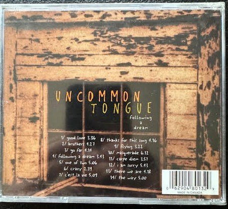 Uncommon Tongue – Following a Dream (New) - Maple City Music