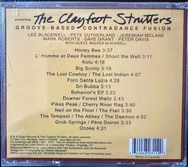 The Clayfoot Strutters – Going Elsewhere (New) - Maple City Music