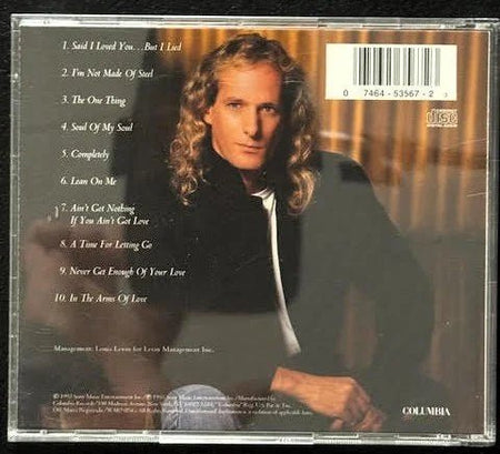 Michael Bolton – The One Thing (Used) - Maple City Music